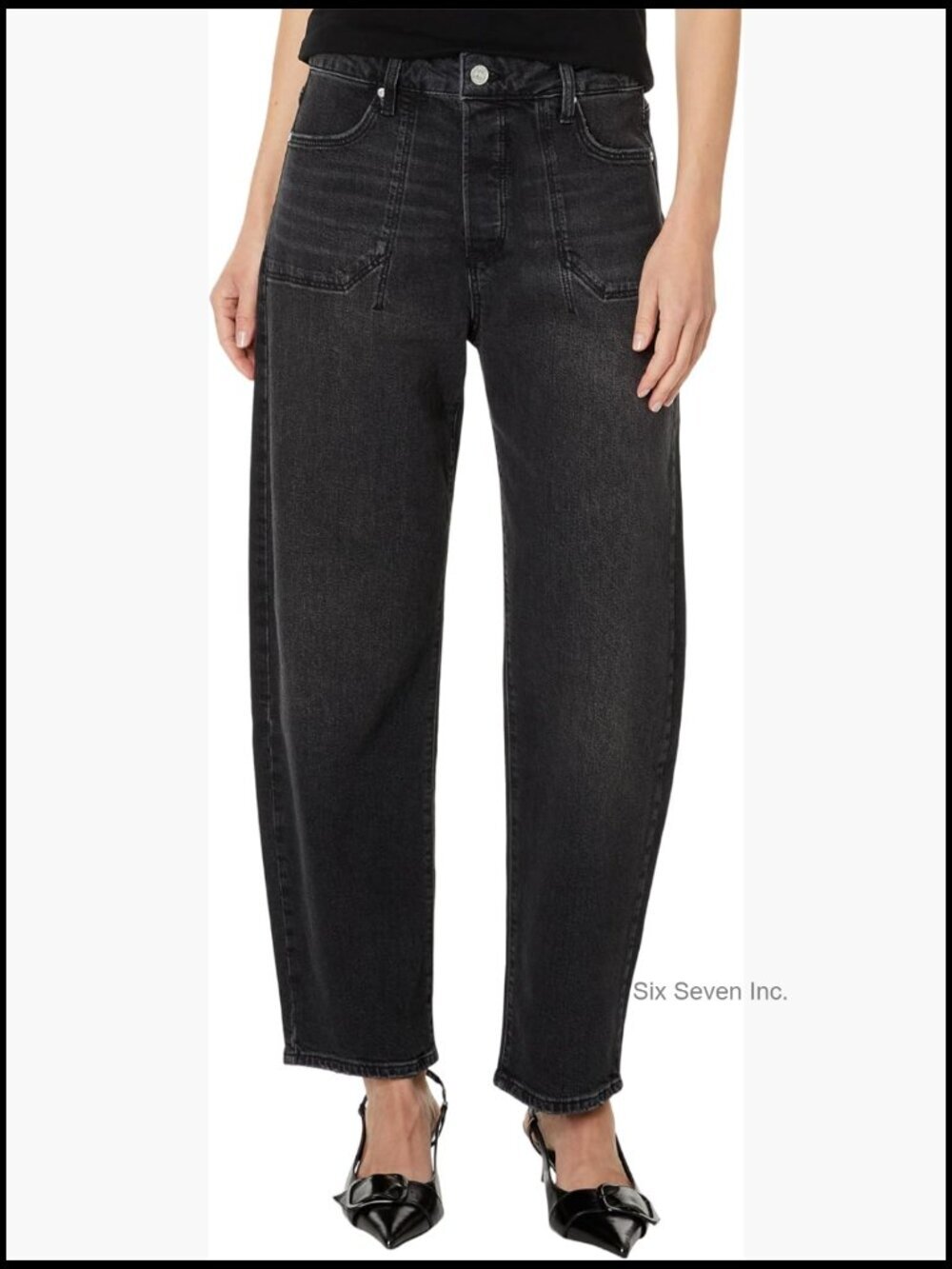 Women's Straight Fit Jeans - High Rise